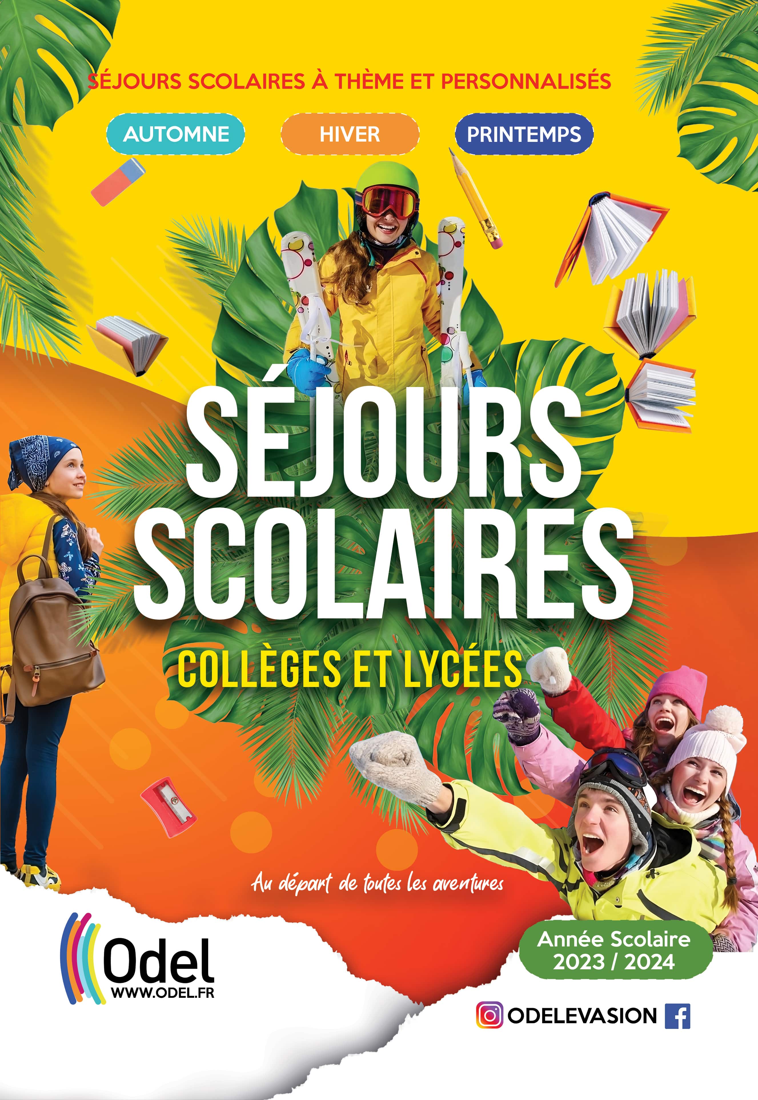 Odel-brochure Séjours scolaires-22-23